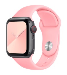 Ремешок Apple Watch Silicone 42 / 44 / 49mm (14) Pink