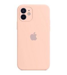 Силикон Original RoundCam Case Apple iPhone 12 (08) Pink Sand