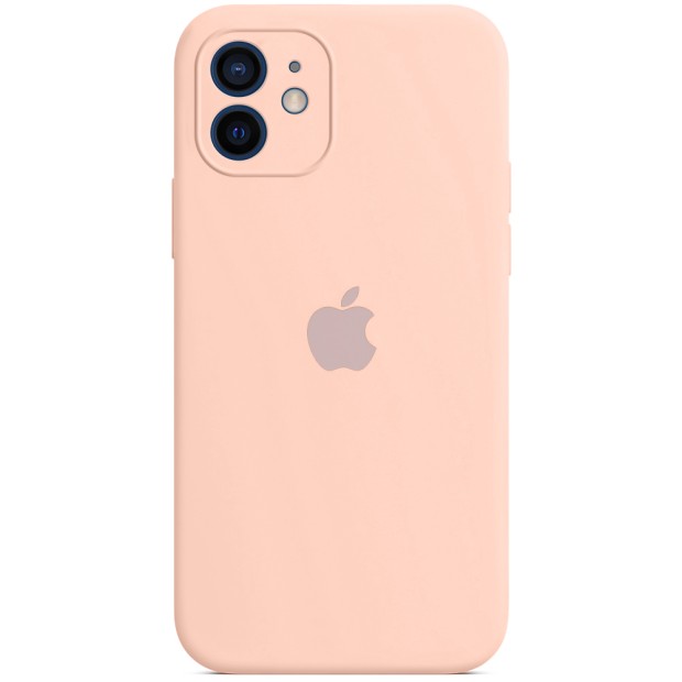 Силікон Original RoundCam Case Apple iPhone 12 (08) Pink Sand