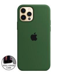 Силикон Original Round Case Apple iPhone 12 / 12 Pro (52) Olive