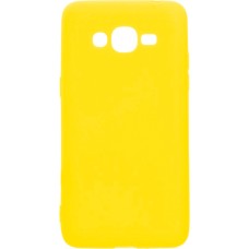 Силиконовый чехол iNavi Color Samsung Galaxy J5 (2015) J500 (желтый)