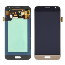 Дисплей для Samsung J320 Galaxy J3 (2016) с чёрно-золотистым тачскрином OLED
