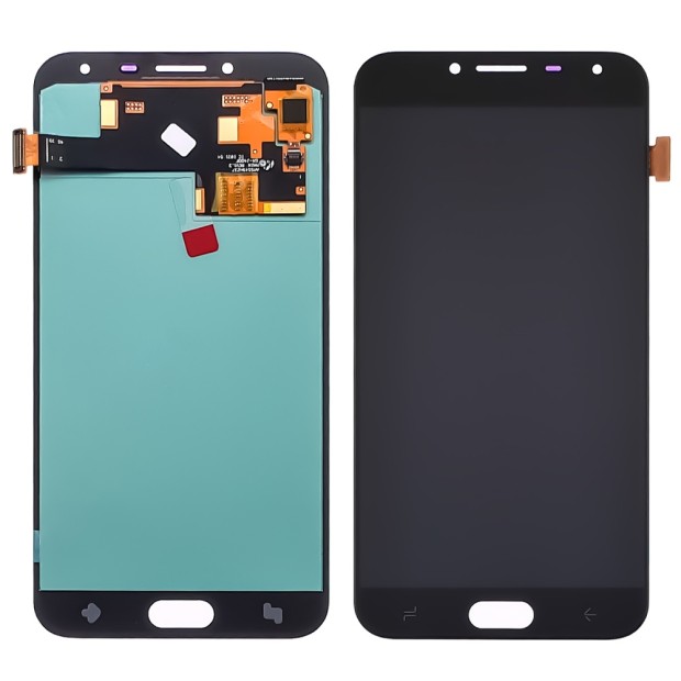 Дисплей для Samsung J400 Galaxy J4 (2018) с чёрным тачскрином OLED