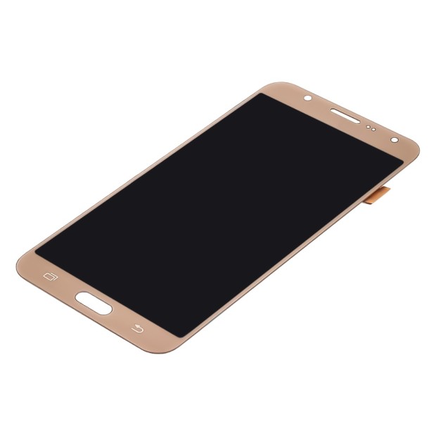 Дисплей для Samsung J700 Galaxy J7 с золотистым тачскрином OLED