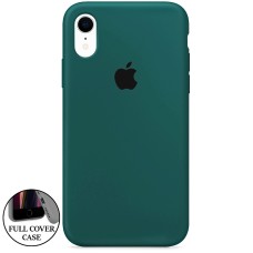 Силикон Original Round Case Apple iPhone XR (69) Atrovirens