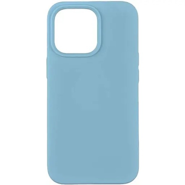 Силикон Original RoundCam Case Apple iPhone 13 Pro (53) Sky Blue
