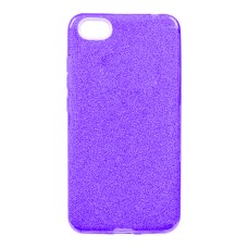 Силиконовый чехол Glitter Apple iPhone 5 / 5s / SE (Фиолетовый)