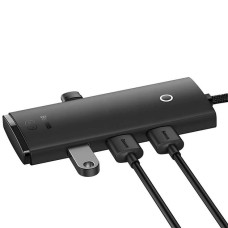 Переходник USB HUB Baseus AirJoy B01331105111 HDMI Switch (1m) (Чёрный)