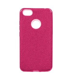 Силикон Glitter Apple iPhone 7 / 8 (розовый)