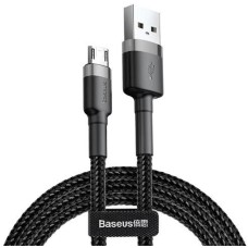 USB-кабель Baseus Cafule Edition 2.4A (2m) (MicroUSB) (Чёрный) CAMKLF-CG1
