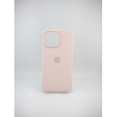 Чехол Silicone Case with MagSafe Apple iPhone 14 Pro Max (Chalk Pink)