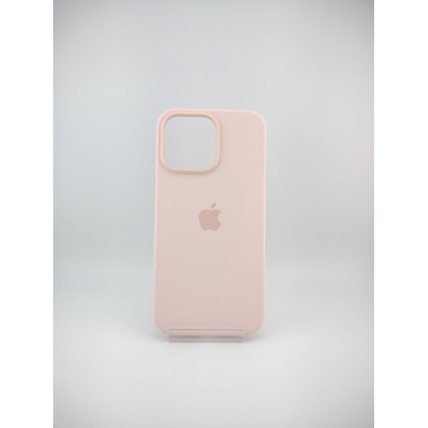 Чехол Silicone Case with MagSafe Apple iPhone 14 Pro Max (Chalk Pink)