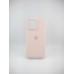 Чехол Silicone Case with MagSafe Apple iPhone 14 Pro Max (Chalk Pink)