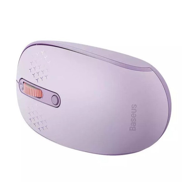 Мышь беспроводная Baseus F01B 2.4G + Bluetooth Connection (Purple)