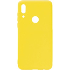 Силиконовый чехол iNavi Color Huawei Honor Play (Желтый)