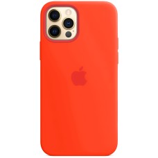 Чехол Silicone Case Apple iPhone 12 / 12 Pro (Red)