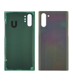 Заднее стекло корпуса для Samsung N975F Galaxy Note10 Plus Aura Glow серебристое..