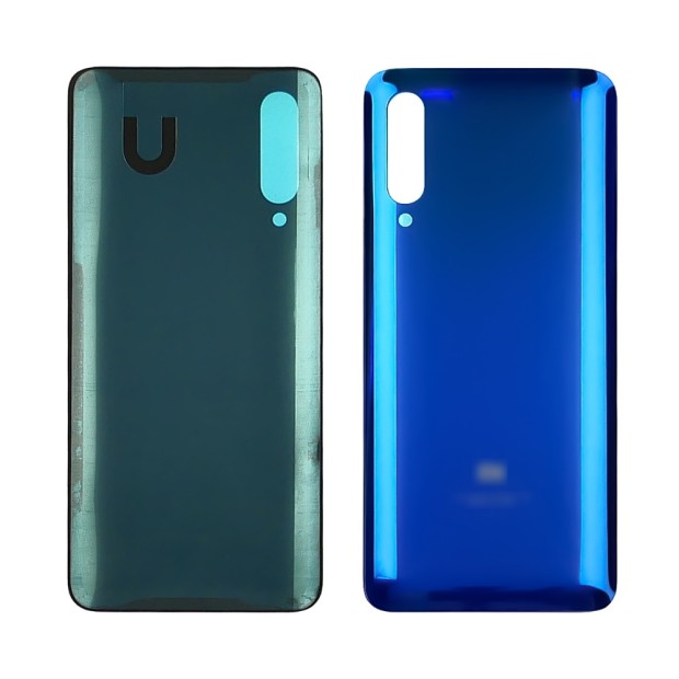 Заднее стекло корпуса для Xiaomi Mi 9 Ocean Blue синее