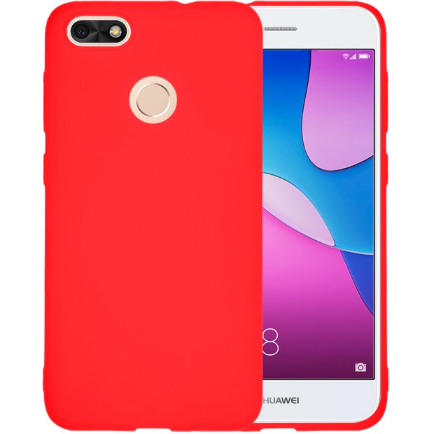 Силиконовый чехол iNavi Color Huawei Nova Lite (2017) (красный)