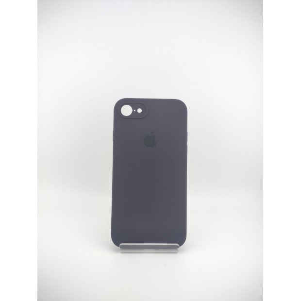 Силикон Original Square RoundCam Case Apple iPhone 7 / 8 / SE (72) Eggplant