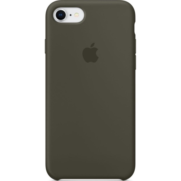 Чехол Silicone Case Apple iPhone 7 / 8 (Dark Olive)