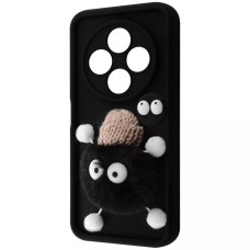 Чехол Pretty Things Case Xiaomi Redmi Note 14 4G (Black/Fluffy Black)