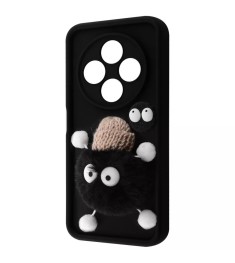 Чехол Pretty Things Case Xiaomi Redmi Note 14 4G (Black/Fluffy Black)