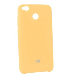 Силиконовый чехол Original Case Xiaomi Redmi 4x (Золотой)