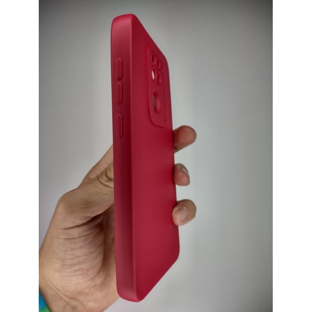 Силикон Original ShutCam Xiaomi Redmi Note 9 / Redmi 10X (Малиновый)