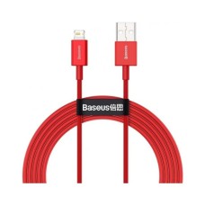 USB-кабель Baseus Superior 2.4A (1m) (Lightning) (Красный) CALYS-A09