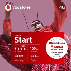 Стартовый пакет Vodafone "SuperNet Start Plus" П