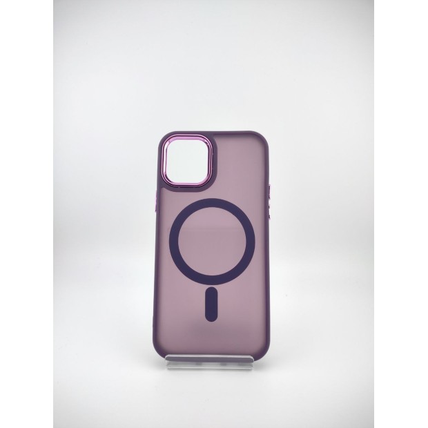 Накладка Totu Space Magsafe Apple iPhone 12 (Тёмно-фиолетовый)