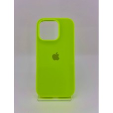 Силикон Original Round Case Apple iPhone 16 Pro (27) Grass Green