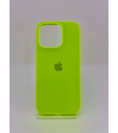 Силикон Original Round Case Apple iPhone 16 Pro (27) Grass Green