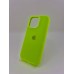 Силикон Original Round Case Apple iPhone 16 Pro (27) Grass Green