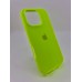 Силикон Original Round Case Apple iPhone 16 Pro (27) Grass Green