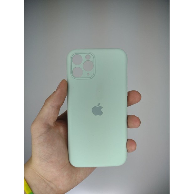 Силикон Original RoundCam Case Apple iPhone 11 Pro (21) Turqouise