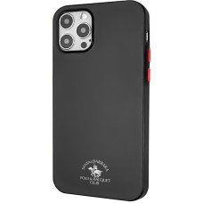 Чехол Polo Knight Case Apple iPhone 12 / 12 Pro (Чёрный)