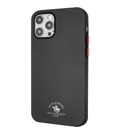 Чехол Polo Knight Case Apple iPhone 12 / 12 Pro (Чёрный)