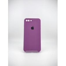 Силикон Original Square RoundCam Case Apple iPhone 7 Plus / 8 Plus (28) Brinjal