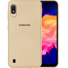 Силиконовый чехол Junket Case Samsung Galaxy A10 (2019) (Пудра)