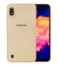 Силиконовый чехол Junket Case Samsung Galaxy A10 (2019) (Пудра)