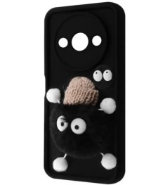 Чехол Pretty Things Case Xiaomi Redmi A3 (Black/Fluffy Black)