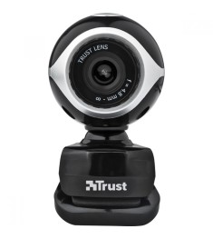 Веб-камера Trust Exis Webcam (Чёрно-серый)