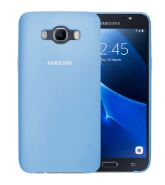 Силиконовый чехол Original Case Samsung Galaxy J7 (2016) J710 (Светло-голубой)