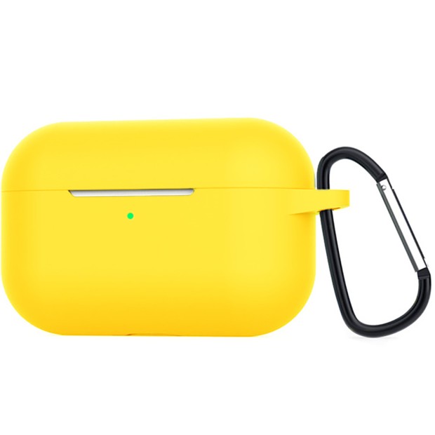 Чехол для наушников Full Silicone Case Apple AirPods Pro (Желтый)