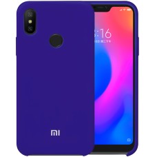 Силиконовый чехол Original Case Xiaomi Redmi 6 Pro / Mi A2 Lite (Фиолетовый)