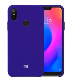 Силиконовый чехол Original Case Xiaomi Redmi 6 Pro / Mi A2 Lite (Фиолетовый)