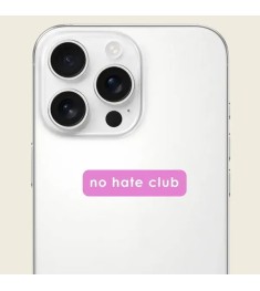 3D-стикер "No hate club" C