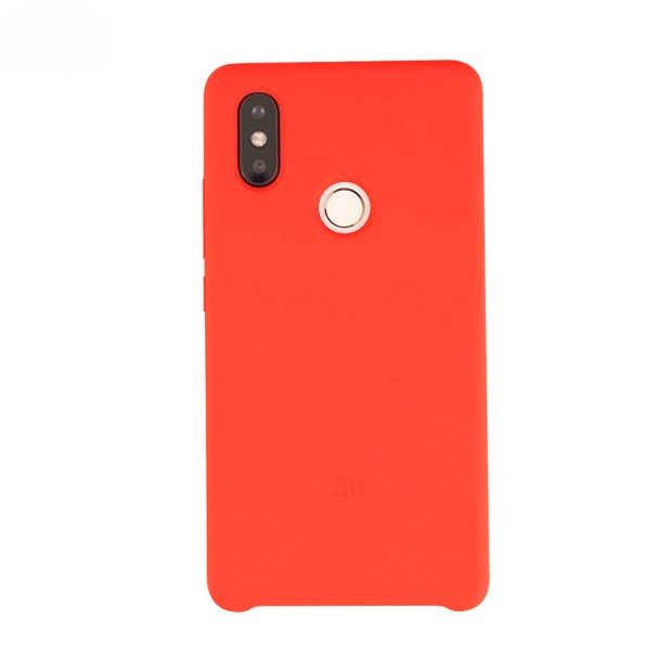 Силиконовый чехол Original Case Xiaomi Mi8 (Красный)
